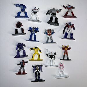 Transformers Miniature Wave 3 Diecast Figures Nano Metalfigs Toys Set of 15